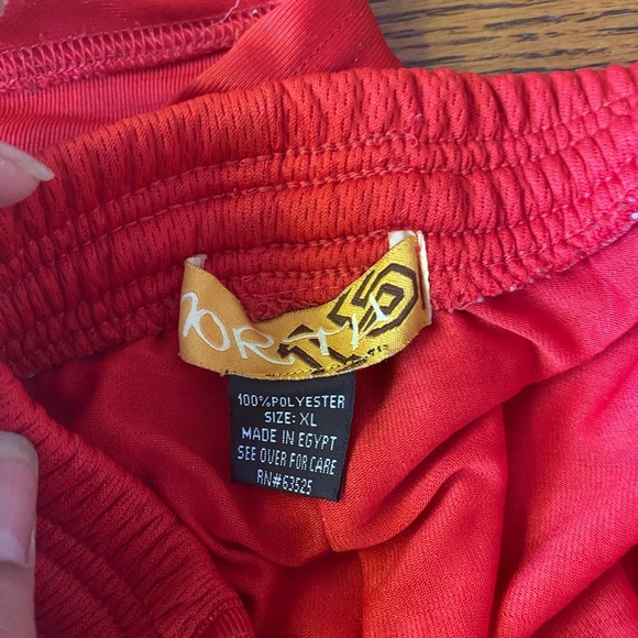 Red and Blue Athletic Shorts - Picture 9 of 10